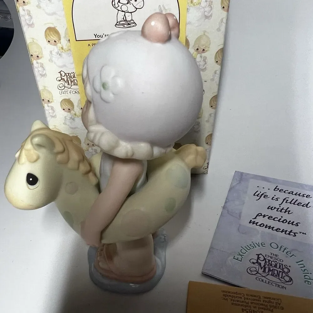 Precious Moments 204854 You're A Life Saver To Me Vintage 1996 Figurine Box